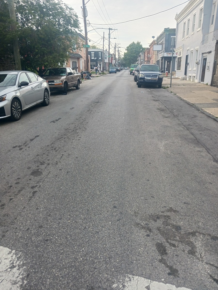 Photographic documentation of the work as submitted to the city's 311 record.