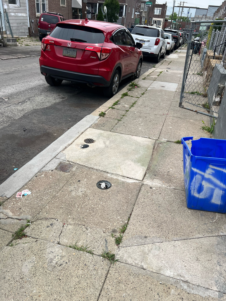 Photographic documentation of the work as submitted to the city's 311 record.