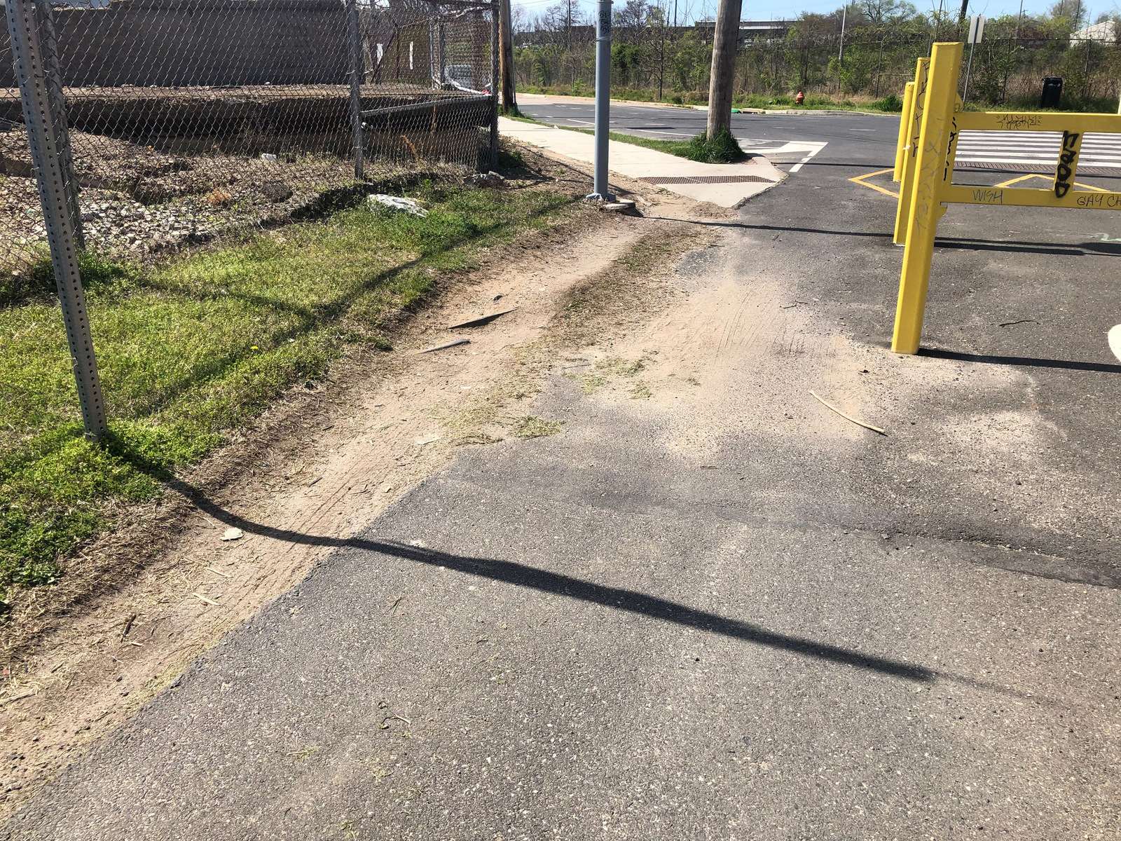 Photographic documentation of the work as submitted to the city's 311 record.