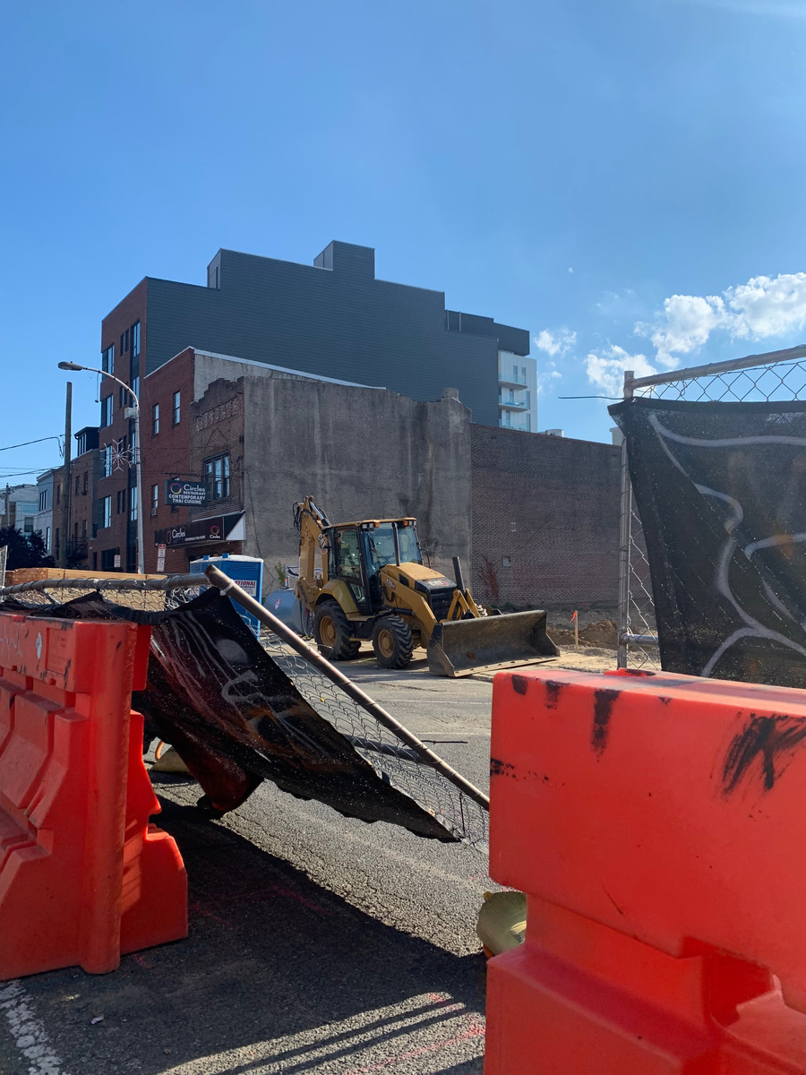 Photographic documentation of the work as submitted to the city's 311 record.