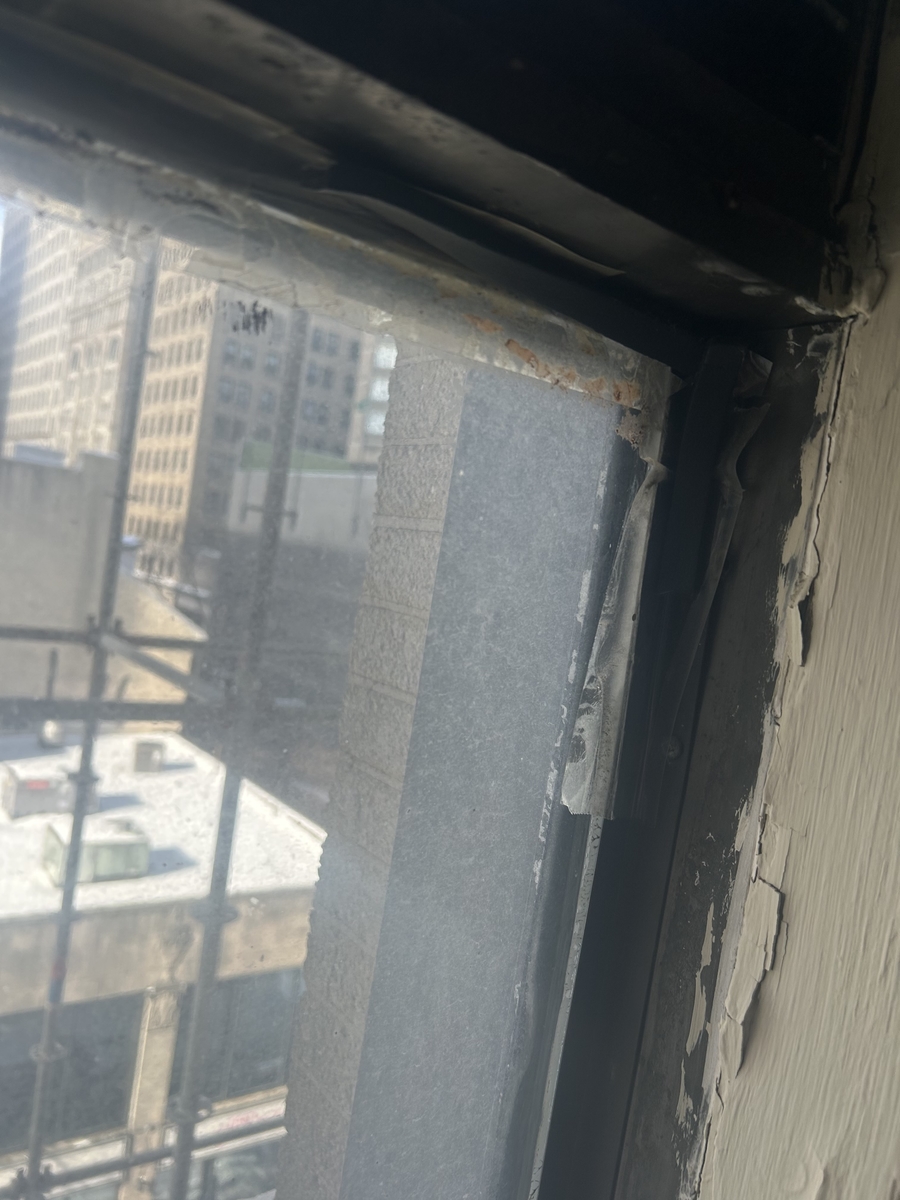 Photographic documentation of the work as submitted to the city's 311 record.
