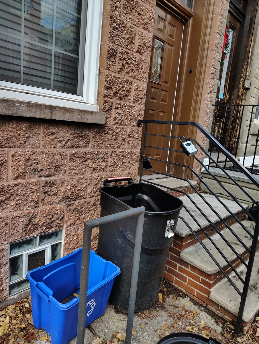 Photographic documentation of the work as submitted to the city's 311 record.