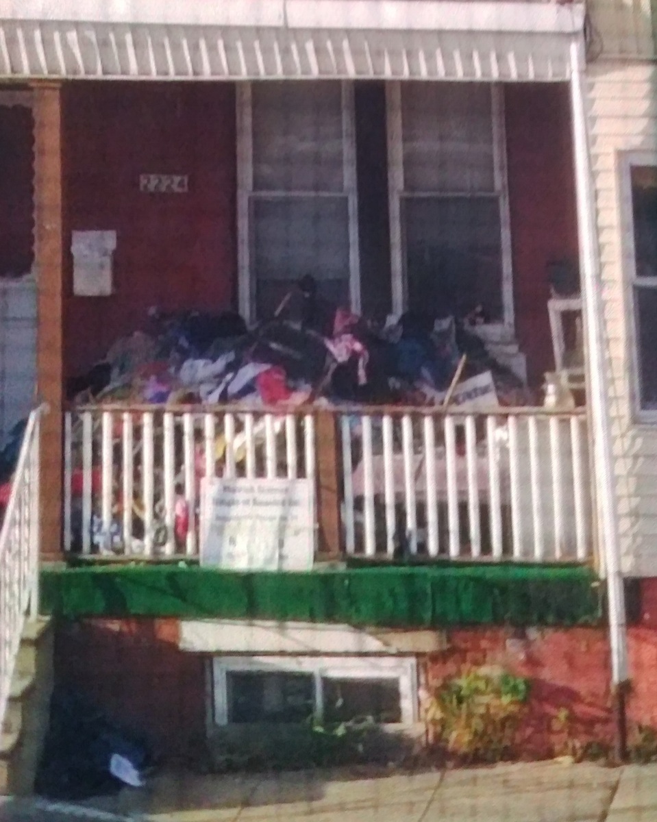 Photographic documentation of the work as submitted to the city's 311 record.