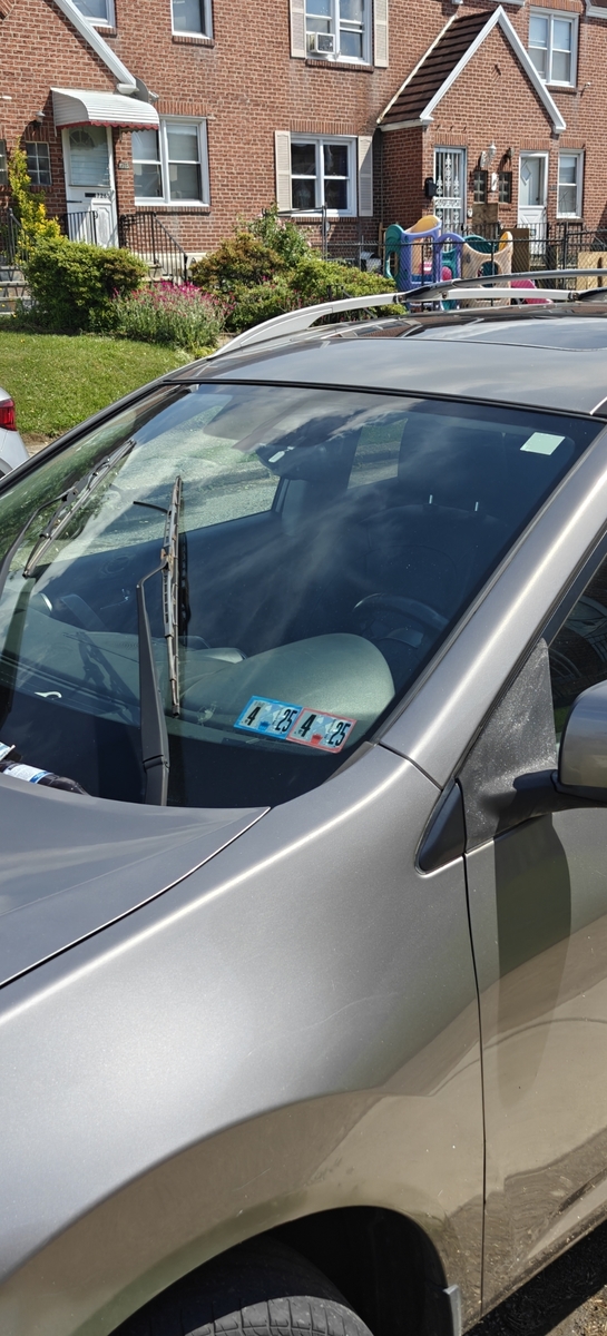 Photographic documentation of the work as submitted to the city's 311 record.