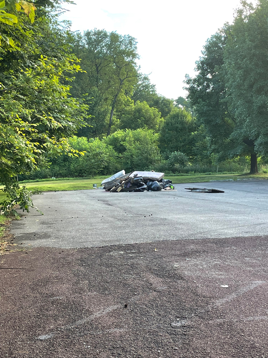 Photographic documentation of the work as submitted to the city's 311 record.