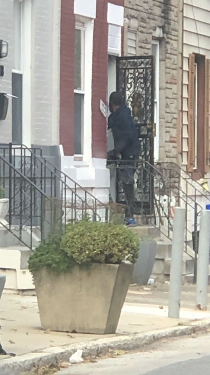 Photographic documentation of the work as submitted to the city's 311 record.