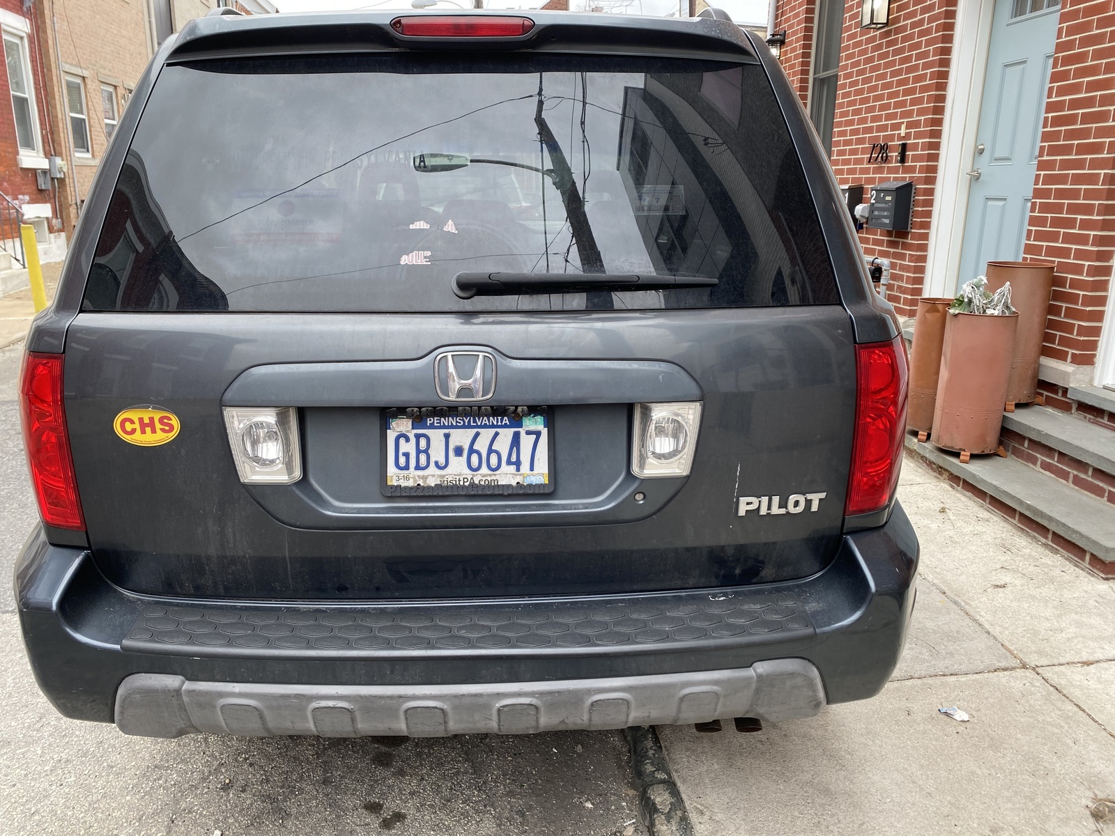 Photographic documentation of the work as submitted to the city's 311 record.