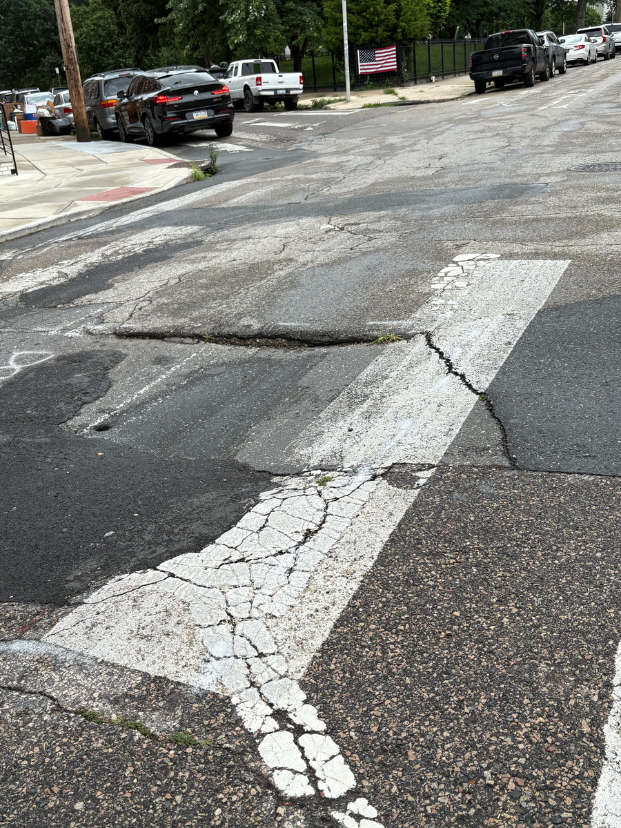 Photographic documentation of the work as submitted to the city's 311 record.