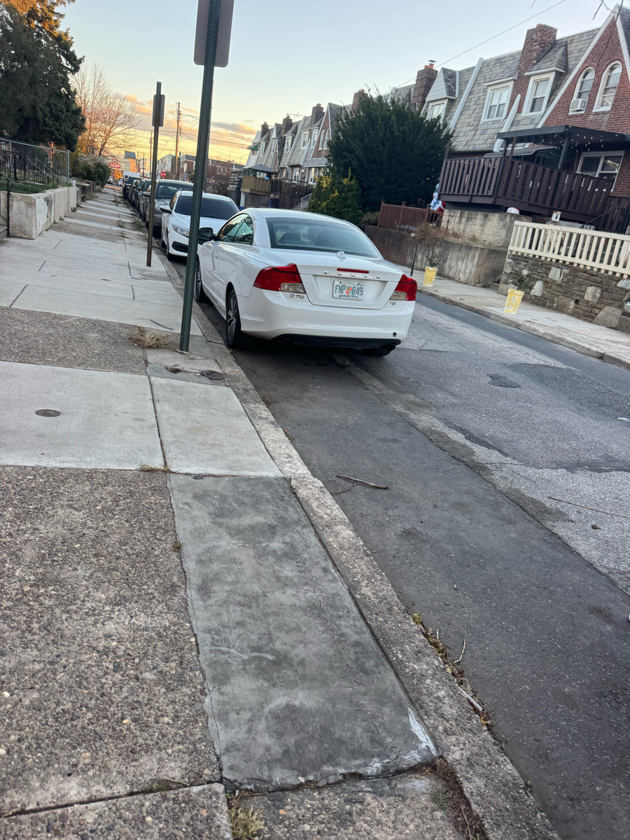 Photographic documentation of the work as submitted to the city's 311 record.