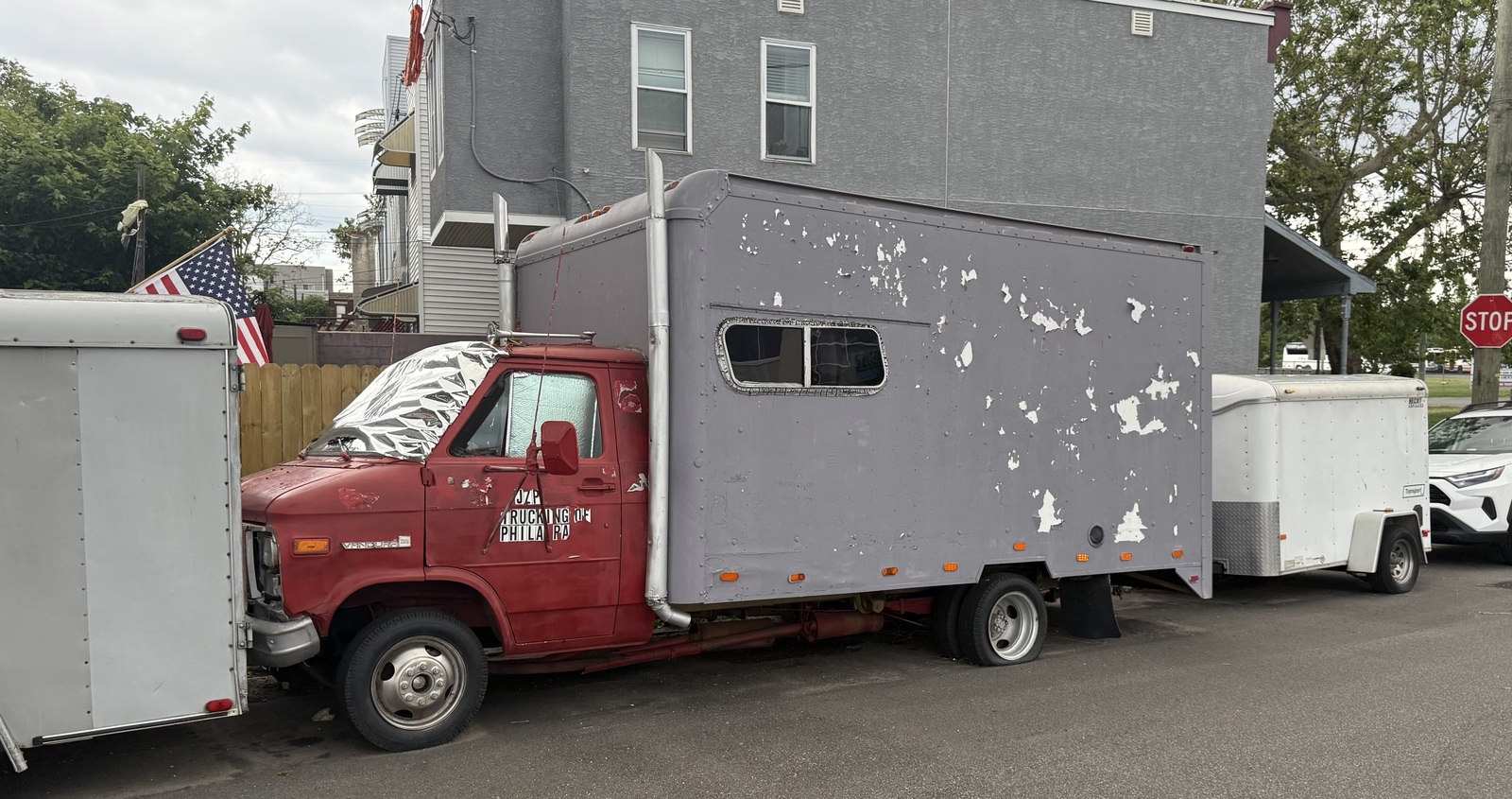 Photographic documentation of the work as submitted to the city's 311 record.