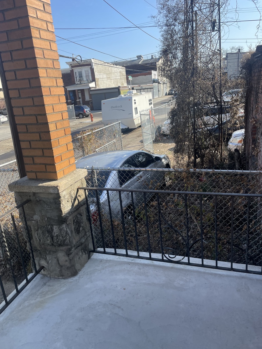 Photographic documentation of the work as submitted to the city's 311 record.