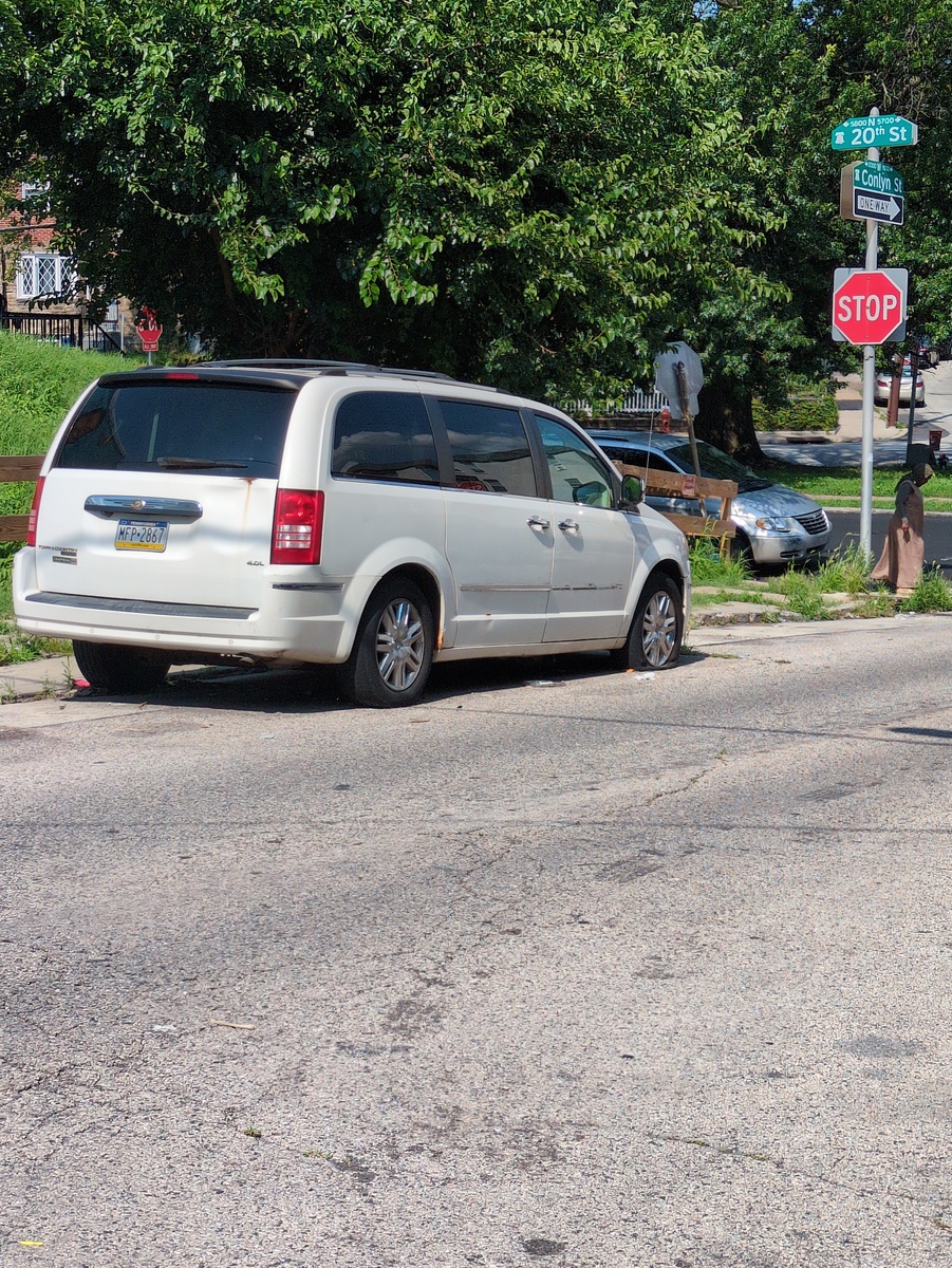 Photographic documentation of the work as submitted to the city's 311 record.