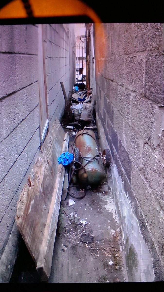 Photographic documentation of the work as submitted to the city's 311 record.
