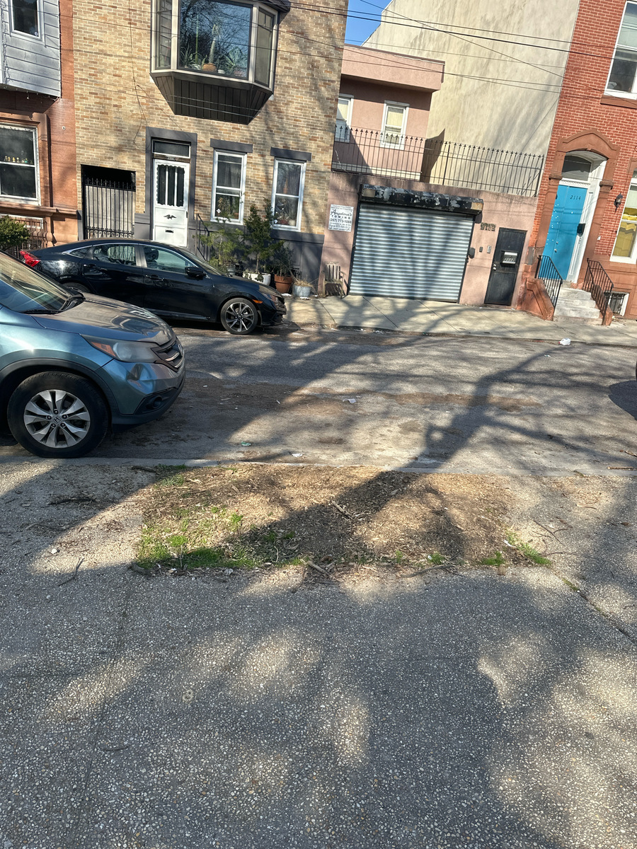Photographic documentation of the work as submitted to the city's 311 record.