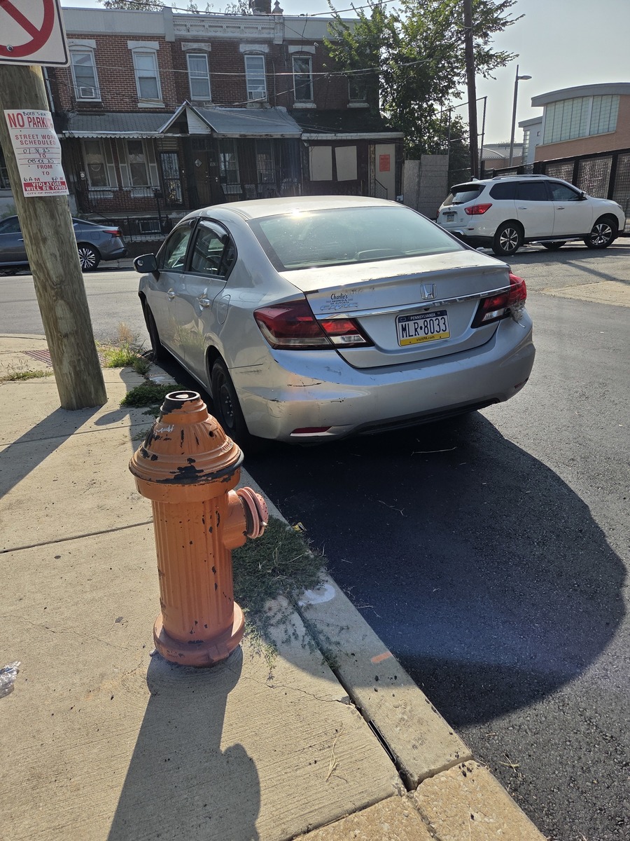 Photographic documentation of the work as submitted to the city's 311 record.