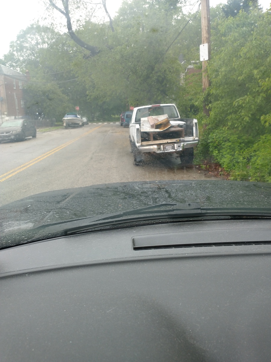 Photographic documentation of the work as submitted to the city's 311 record.