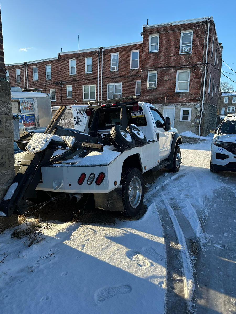 Photographic documentation of the work as submitted to the city's 311 record.
