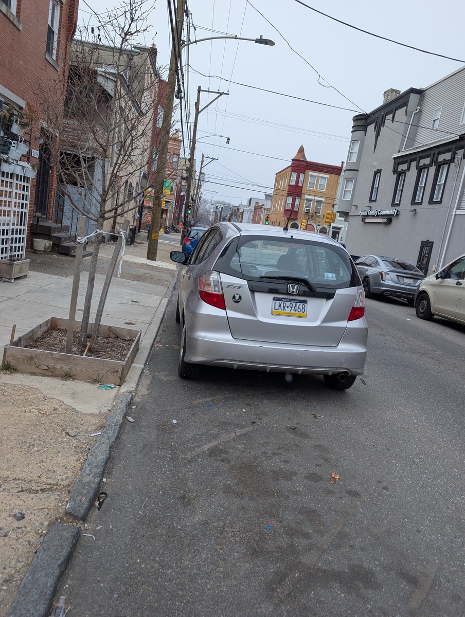 Photographic documentation of the work as submitted to the city's 311 record.