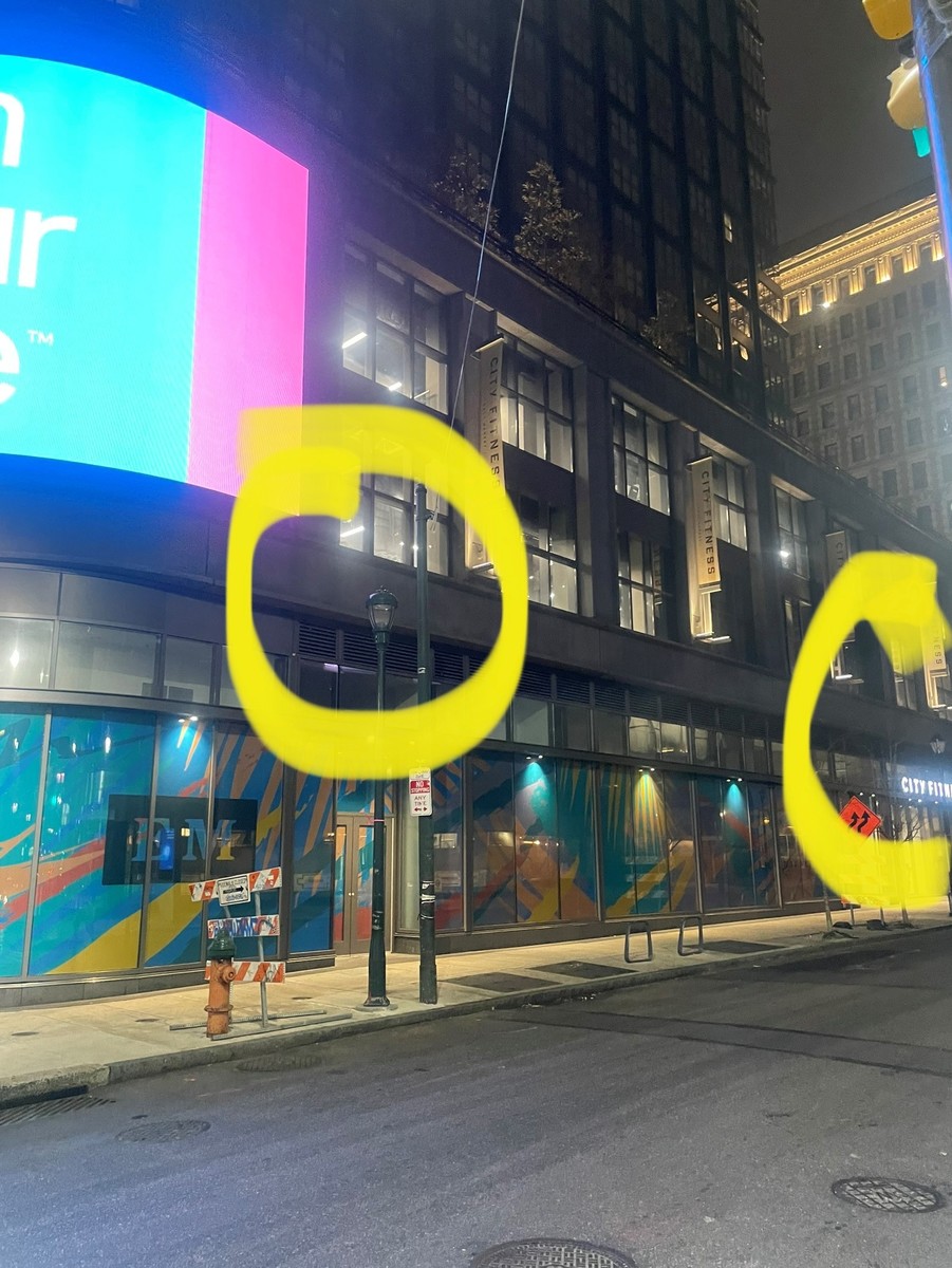 Photographic documentation of the work as submitted to the city's 311 record.