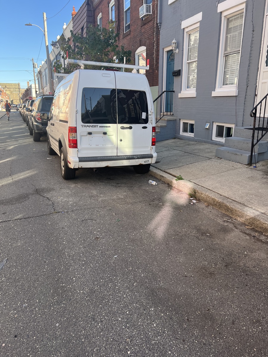 Photographic documentation of the work as submitted to the city's 311 record.