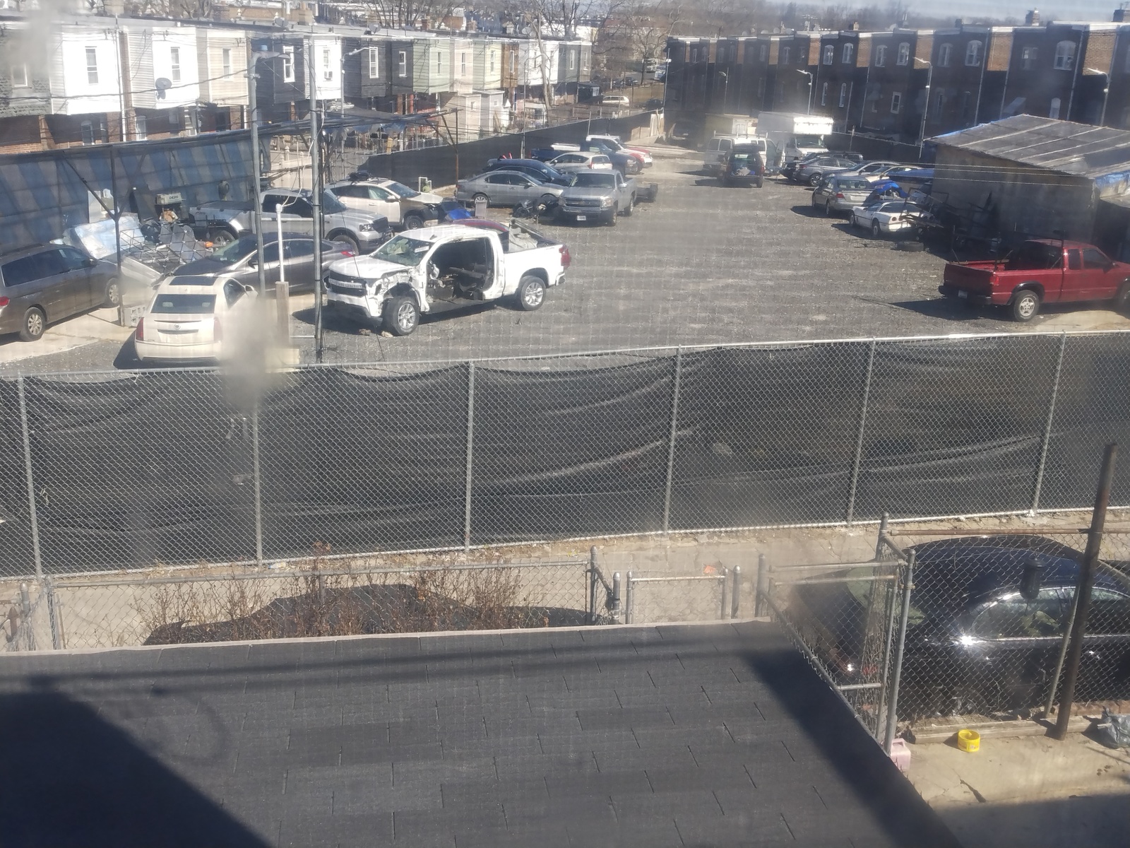 Photographic documentation of the work as submitted to the city's 311 record.