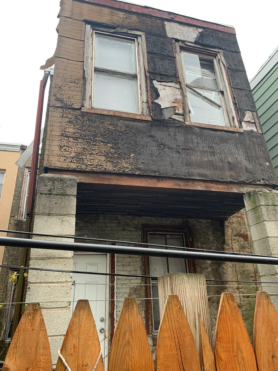 Photographic documentation of the work as submitted to the city's 311 record.