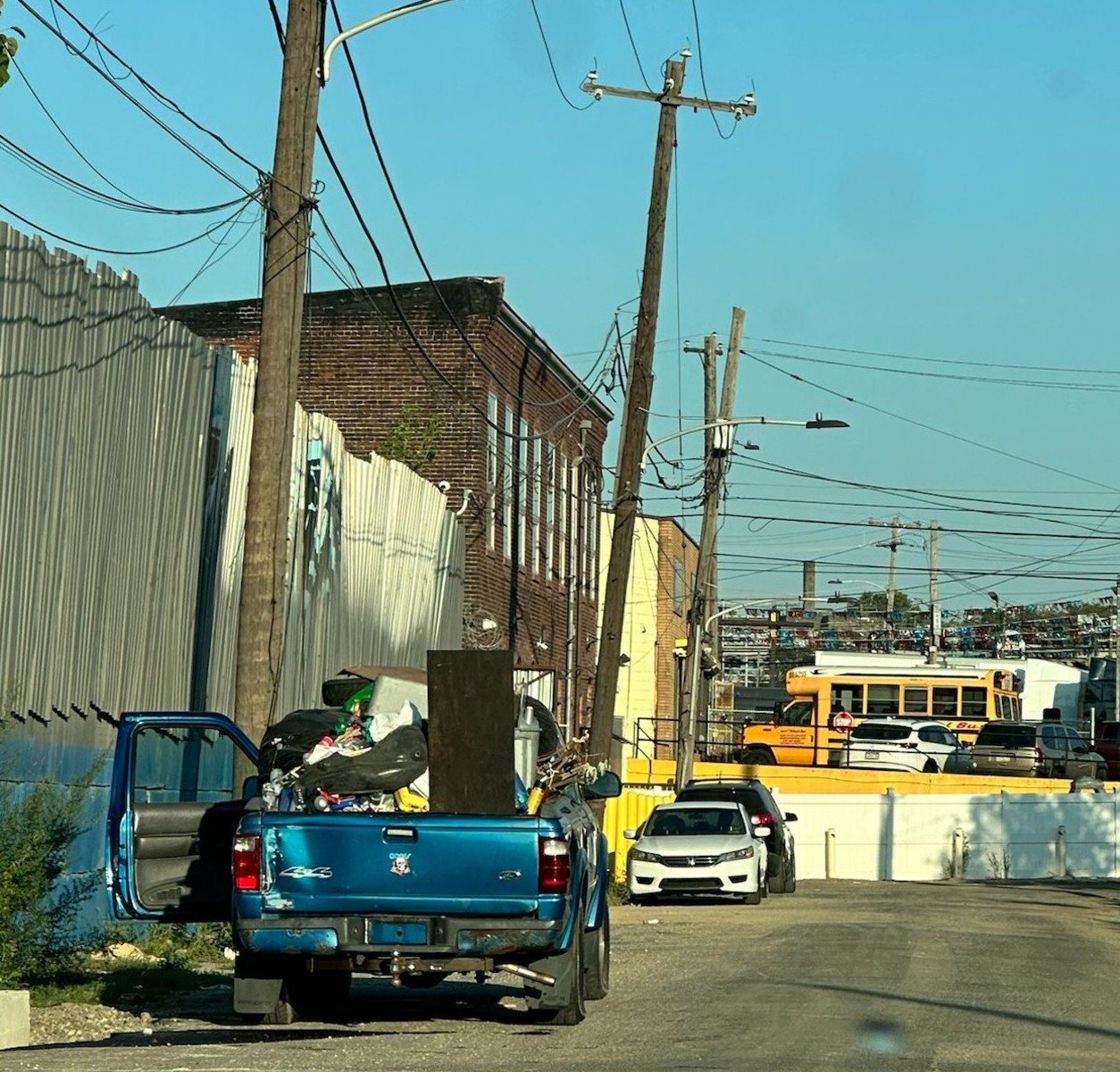 Photographic documentation of the work as submitted to the city's 311 record.