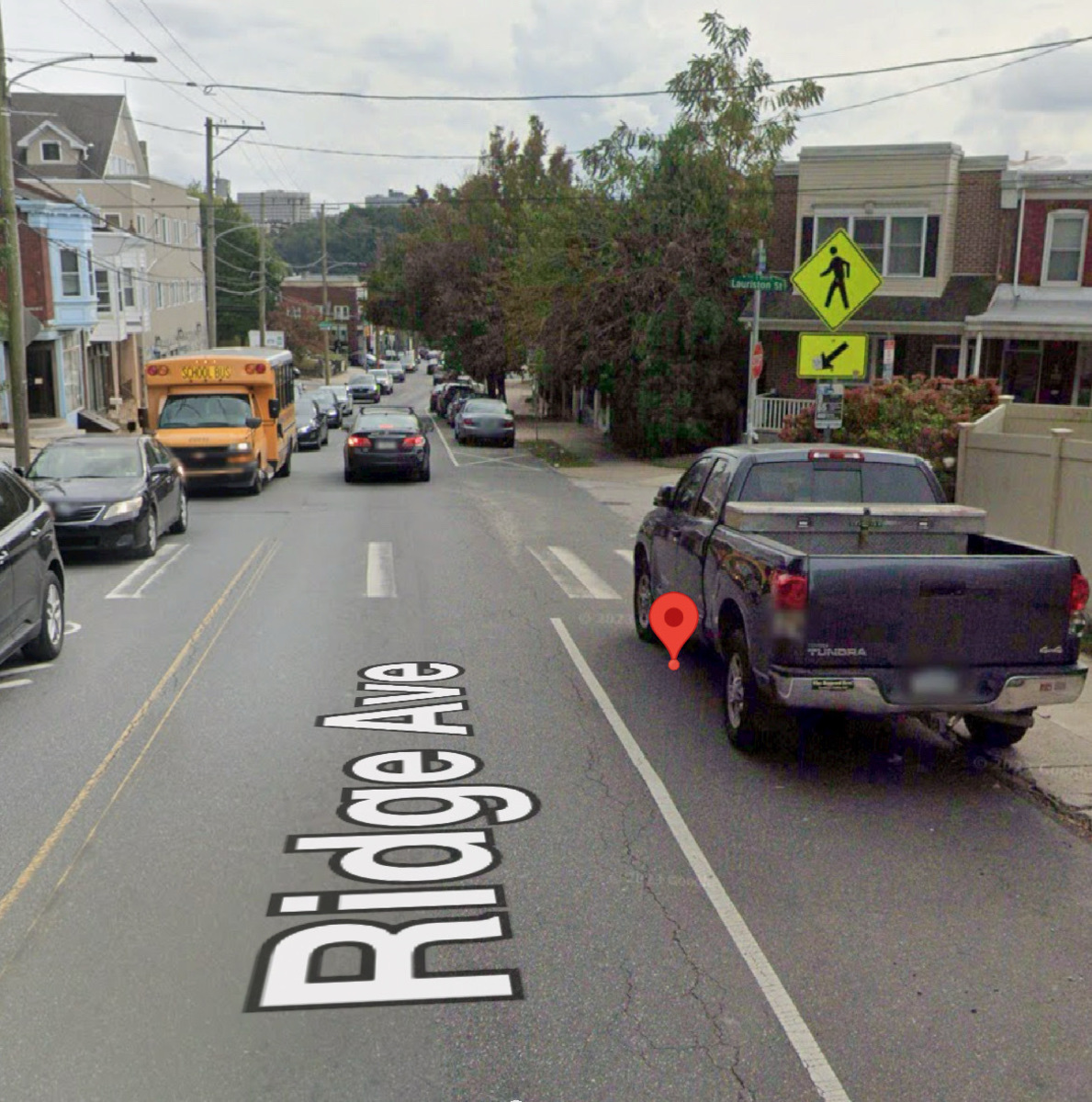 Photographic documentation of the work as submitted to the city's 311 record.