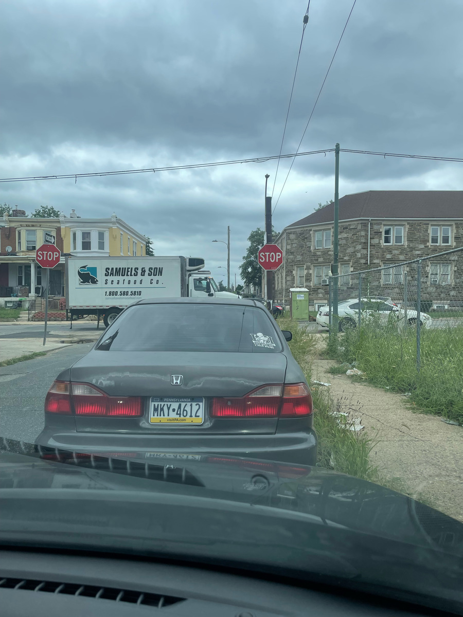 Photographic documentation of the work as submitted to the city's 311 record.