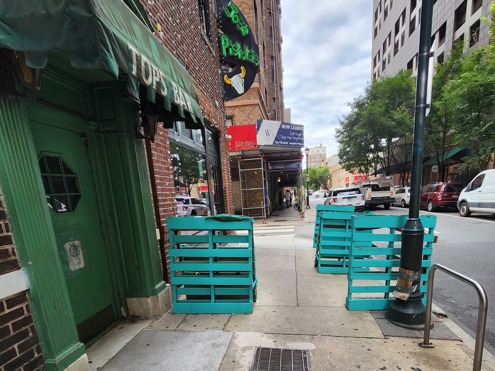 Photographic documentation of the work as submitted to the city's 311 record.