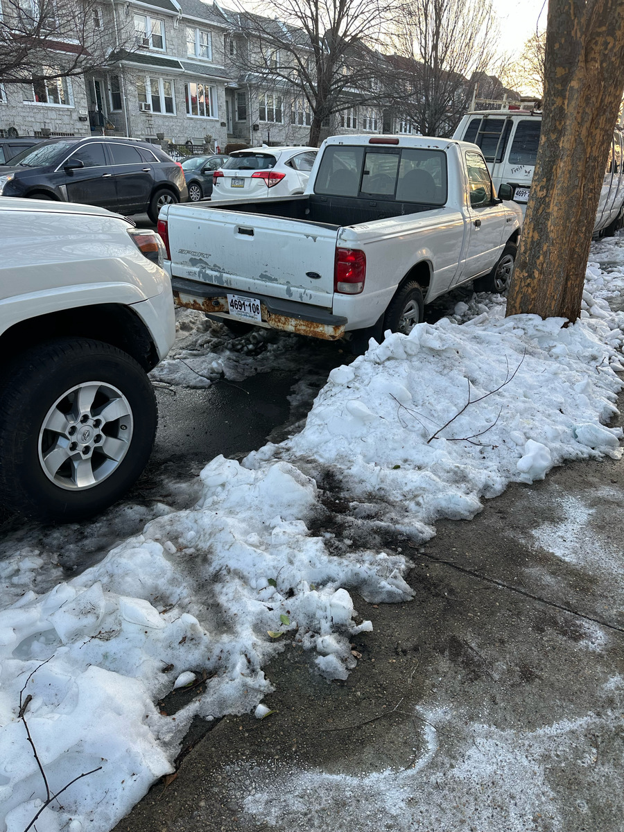Photographic documentation of the work as submitted to the city's 311 record.