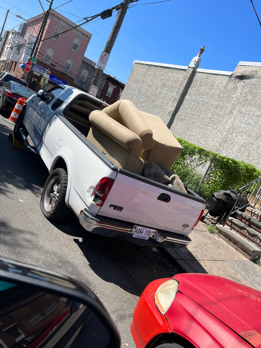 Photographic documentation of the work as submitted to the city's 311 record.