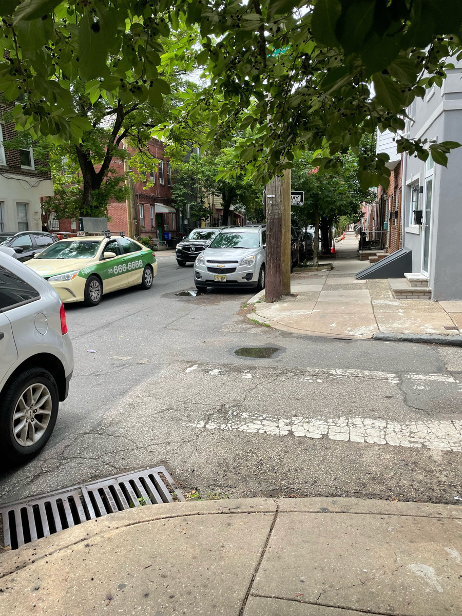 Photographic documentation of the work as submitted to the city's 311 record.