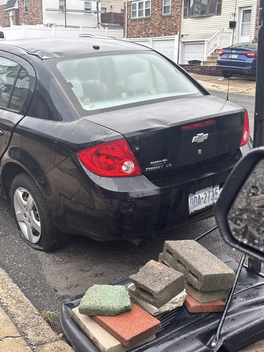 Photographic documentation of the work as submitted to the city's 311 record.