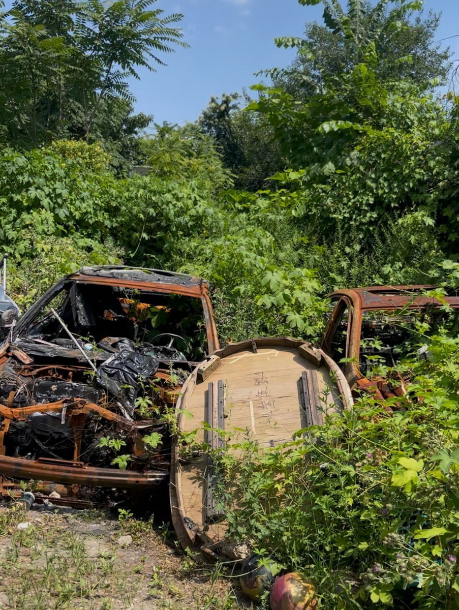 Photographic documentation of the work as submitted to the city's 311 record.