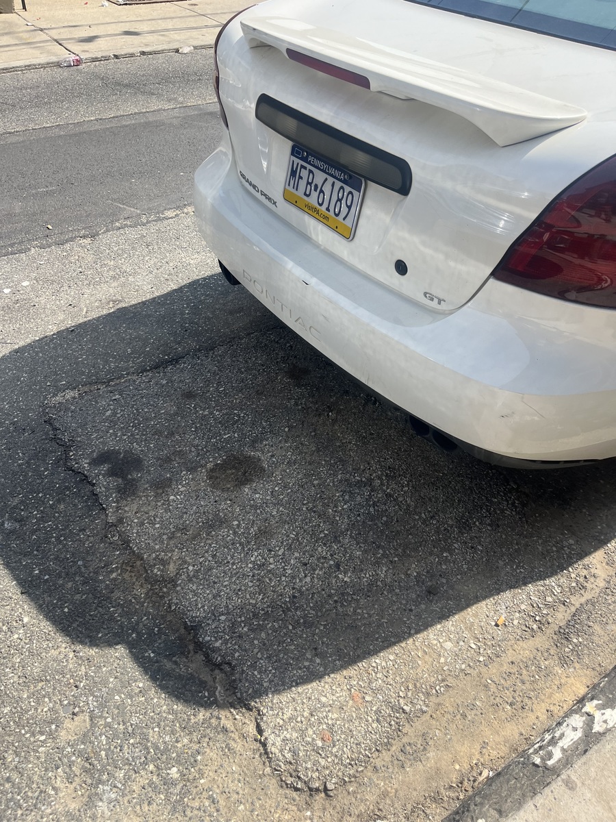 Photographic documentation of the work as submitted to the city's 311 record.