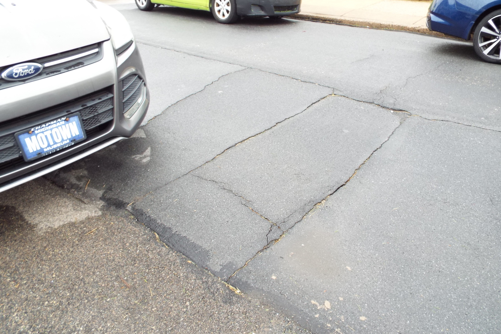 Photographic documentation of the work as submitted to the city's 311 record.