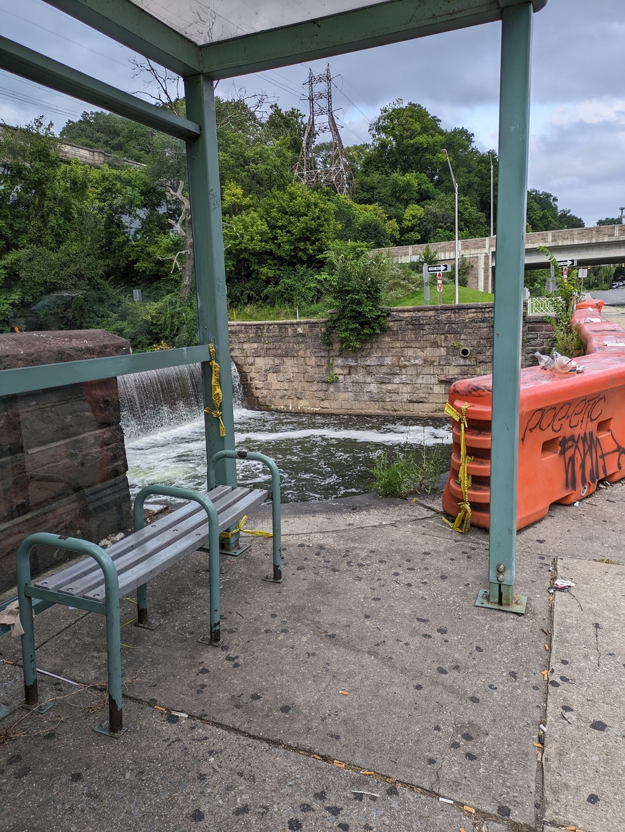 Photographic documentation of the work as submitted to the city's 311 record.