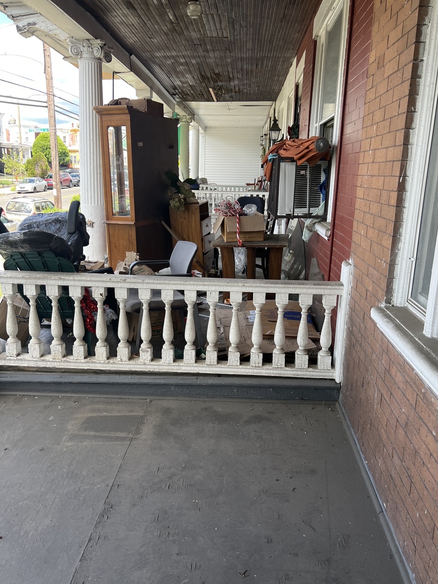 Photographic documentation of the work as submitted to the city's 311 record.