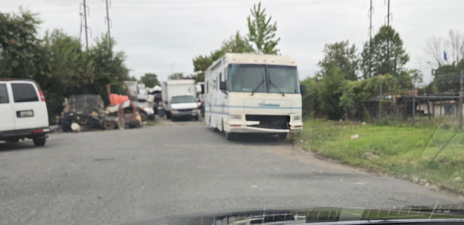 Photographic documentation of the work as submitted to the city's 311 record.