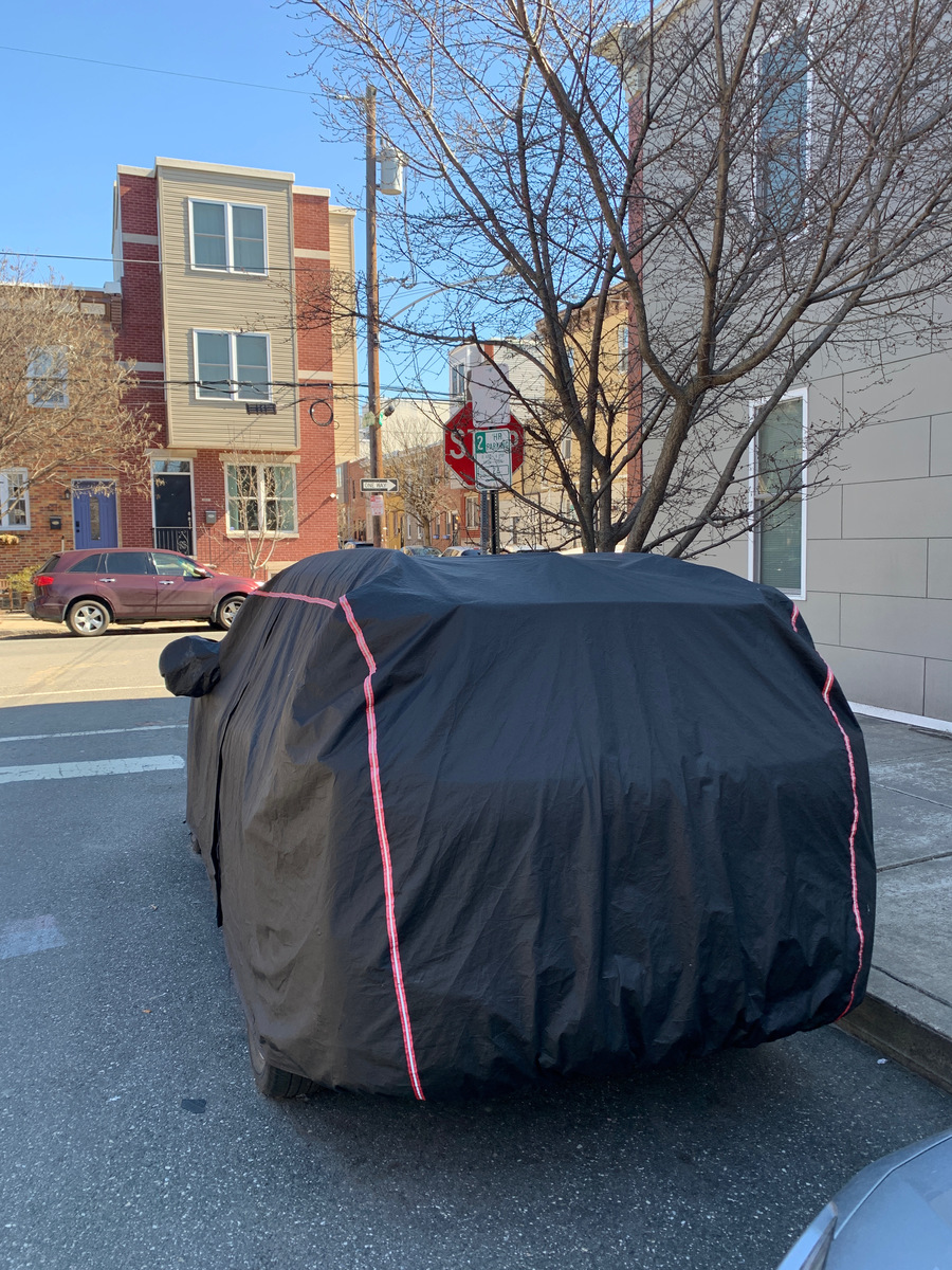 Photographic documentation of the work as submitted to the city's 311 record.