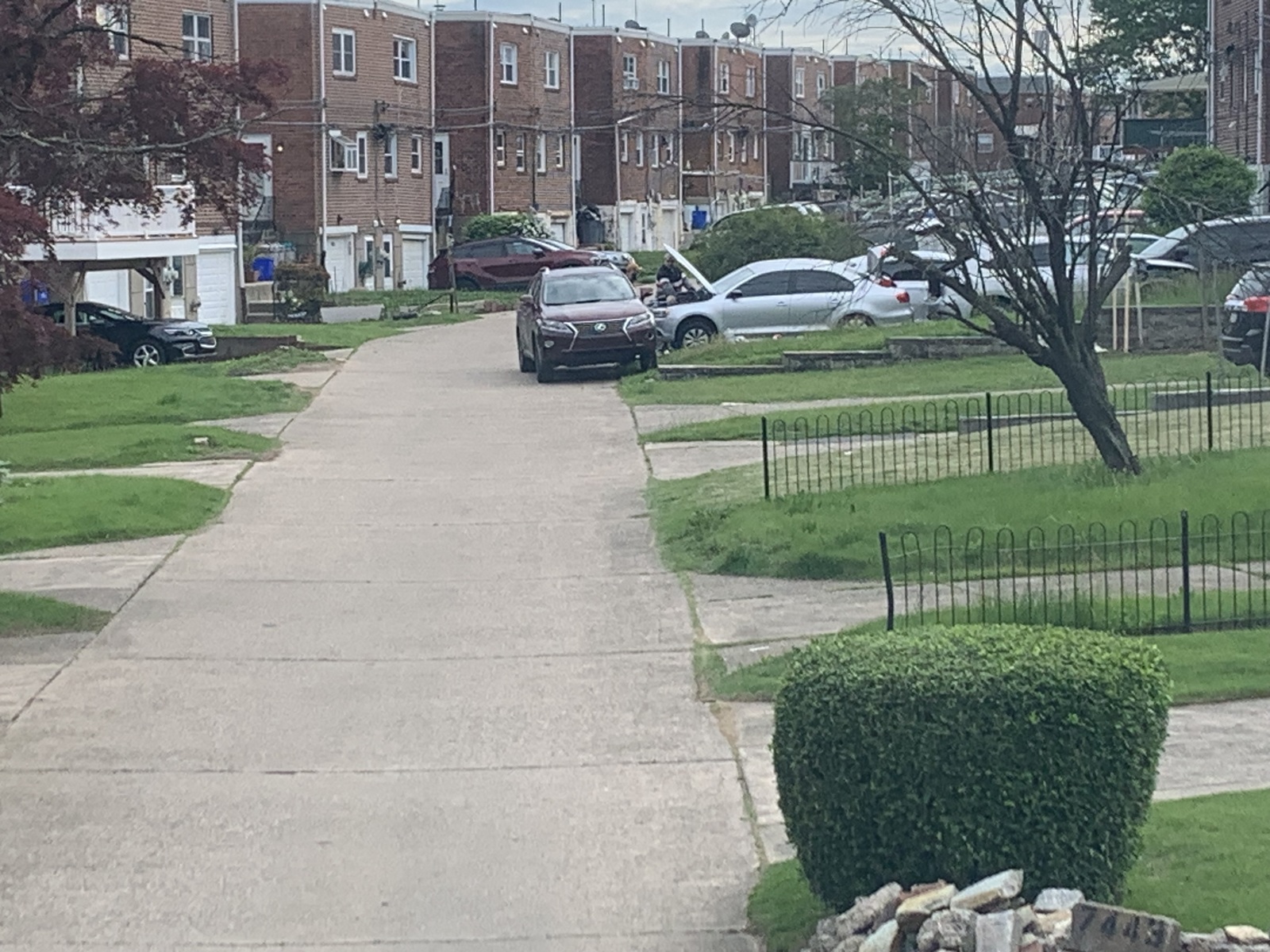 Photographic documentation of the work as submitted to the city's 311 record.