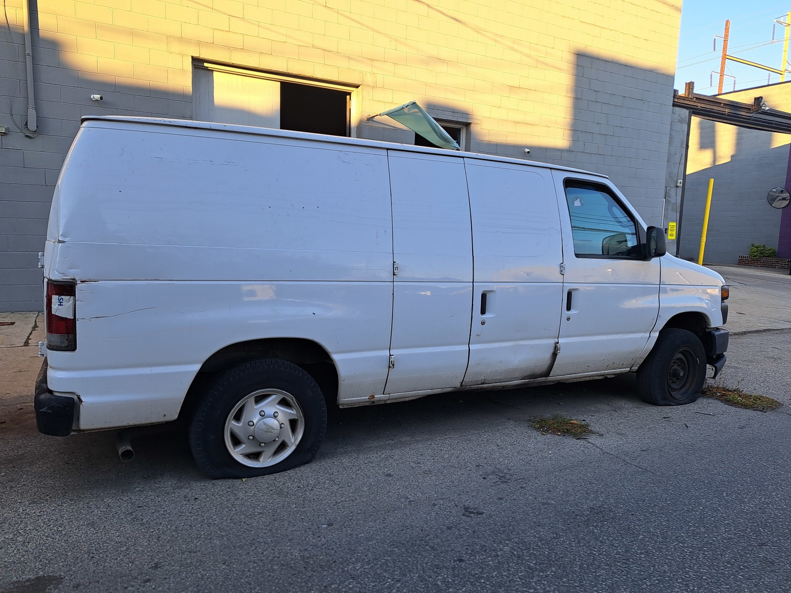 Photographic documentation of the work as submitted to the city's 311 record.