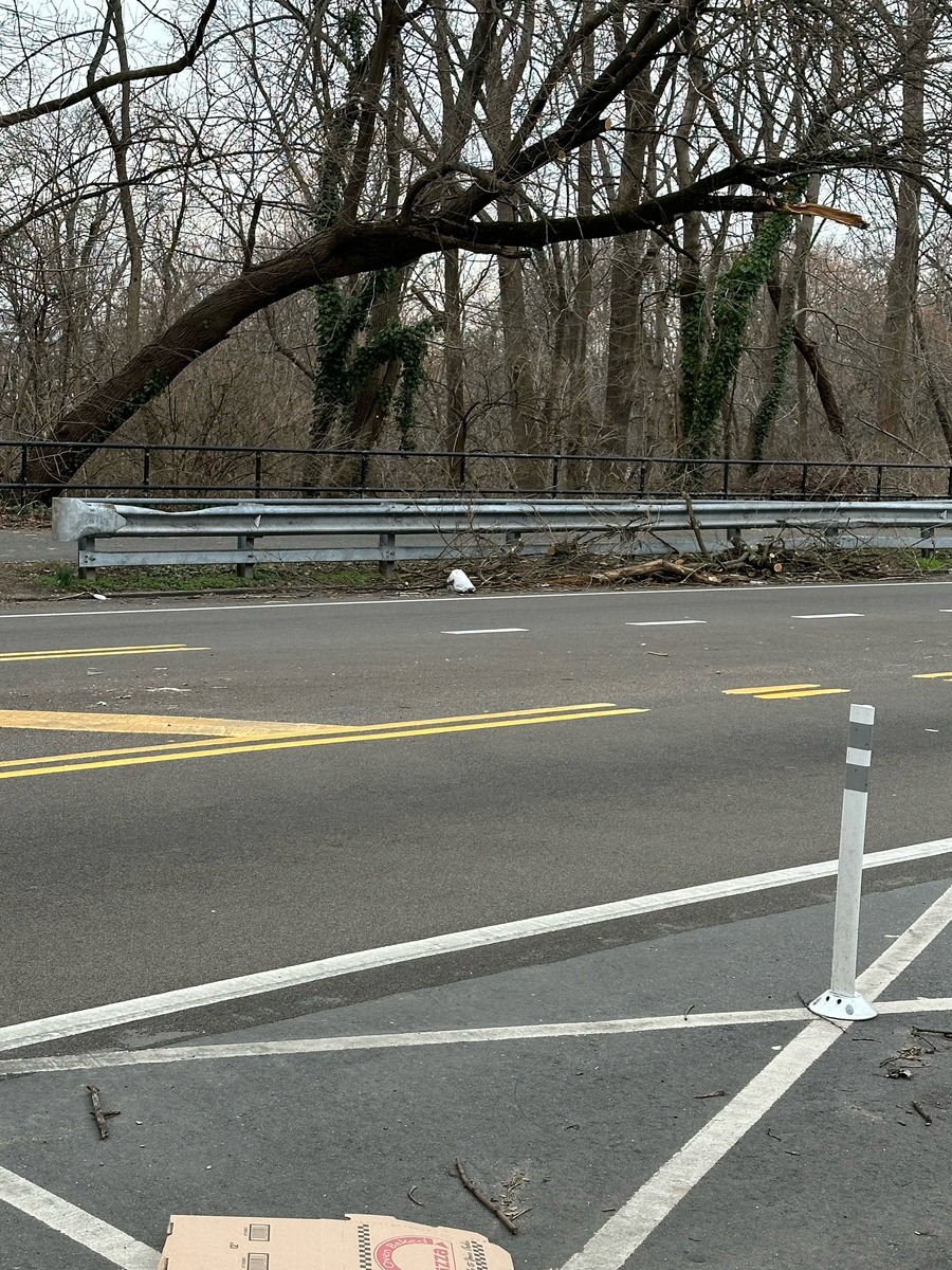 Photographic documentation of the work as submitted to the city's 311 record.