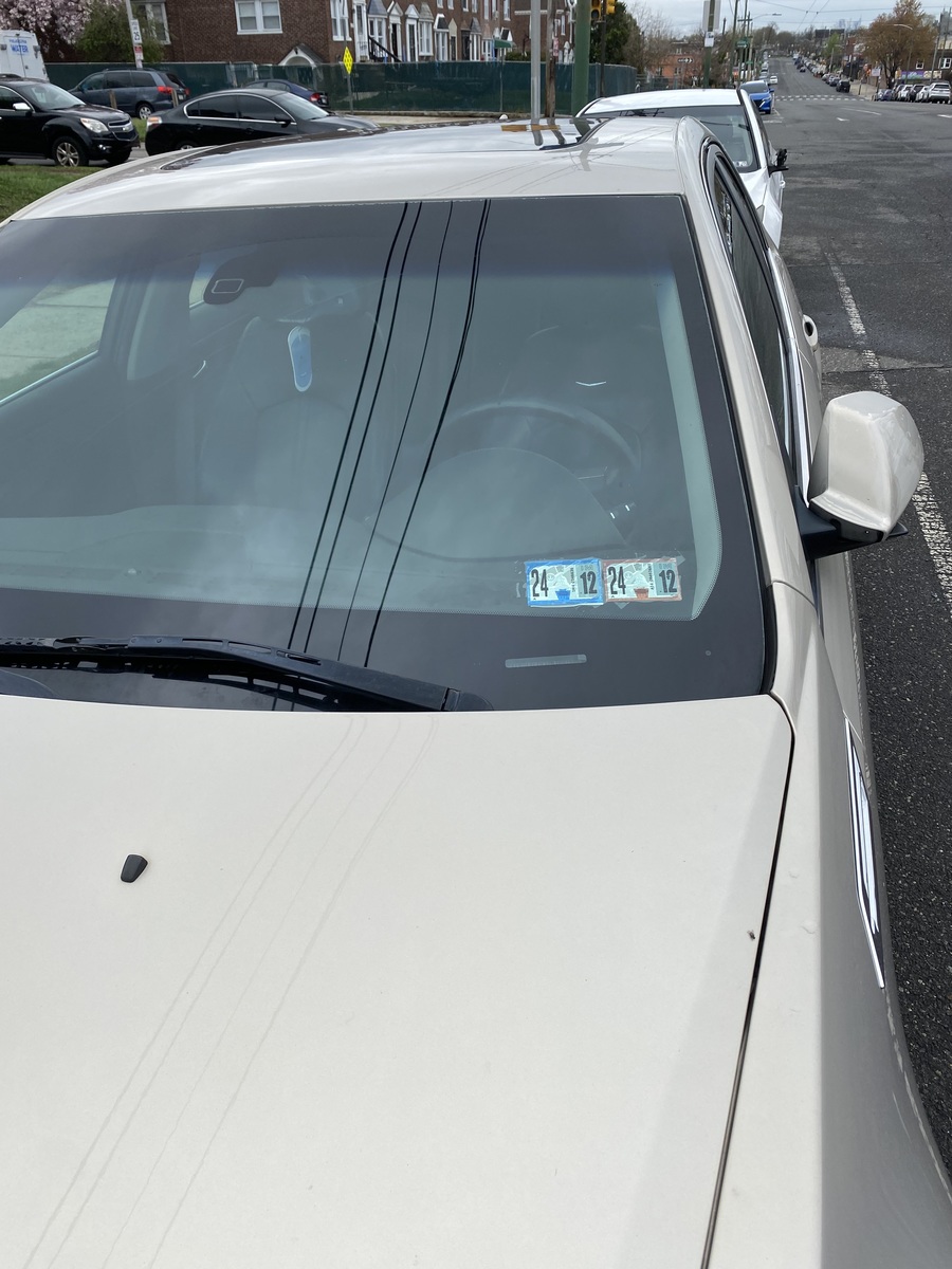 Photographic documentation of the work as submitted to the city's 311 record.