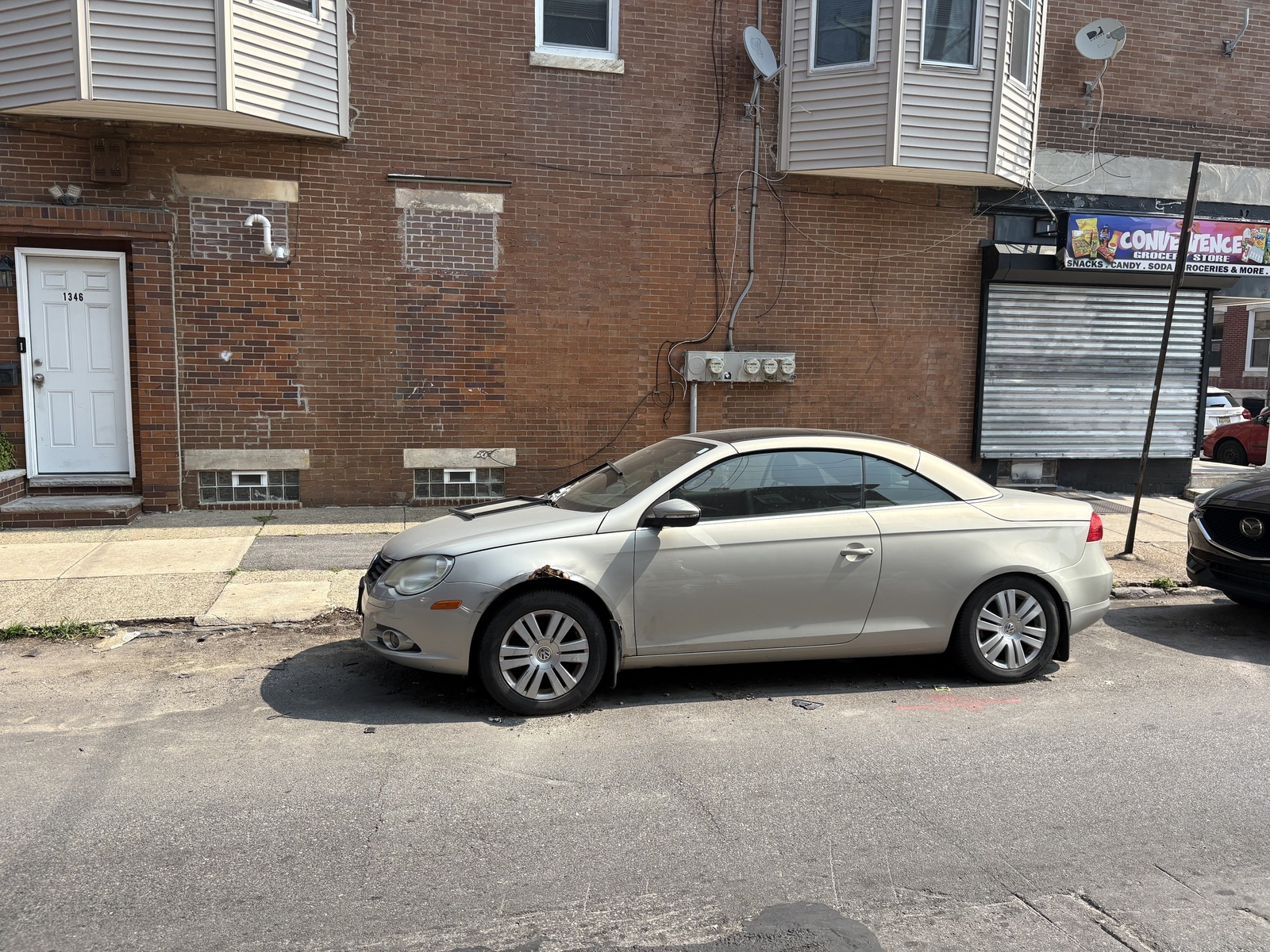 Photographic documentation of the work as submitted to the city's 311 record.