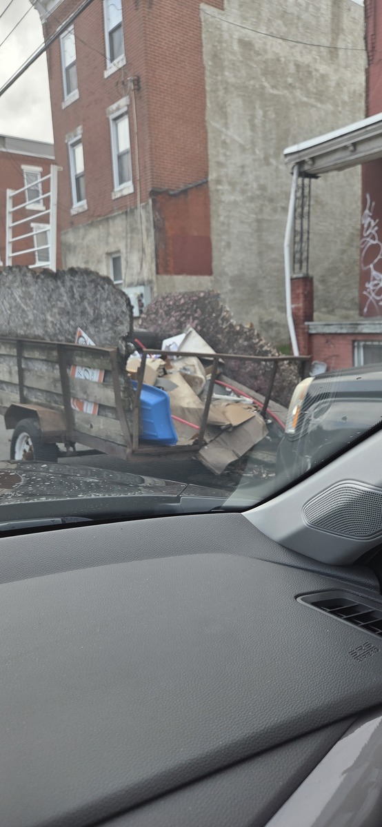 Photographic documentation of the work as submitted to the city's 311 record.