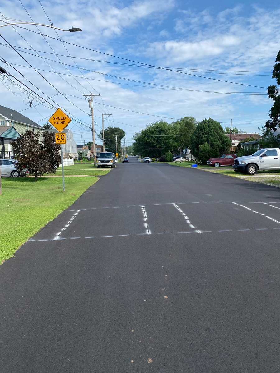 Photographic documentation of the work as submitted to the city's 311 record.