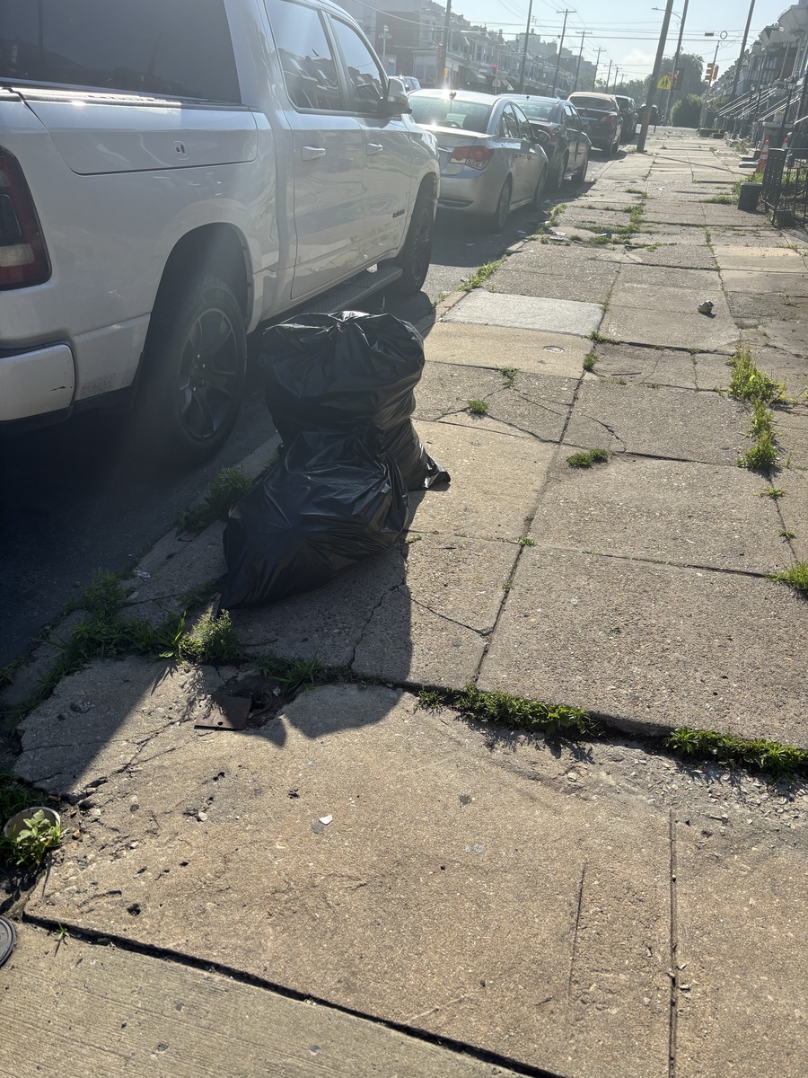 Photographic documentation of the work as submitted to the city's 311 record.