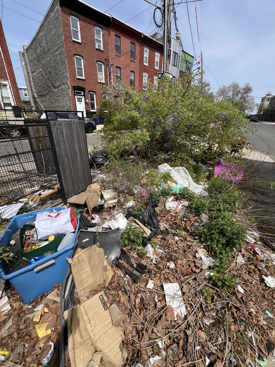 Photographic documentation of the work as submitted to the city's 311 record.
